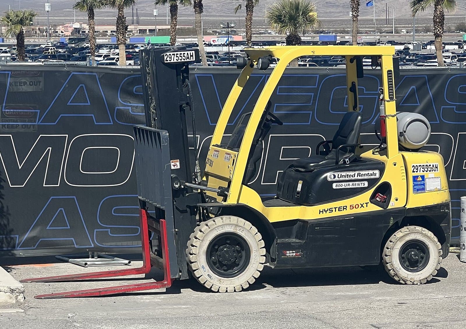 Hyster 50XT forklift in Las Vegas